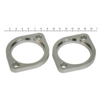 Streethogs, exhaust flange set. Stainless