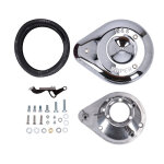 S&S, teardrop air cleaner assembly. Chrome