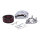 S&S, teardrop air cleaner assembly. Chrome