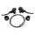 Handlebar control hydr. clutch conversion kit. Black
