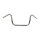 Apehanger handlebar, 10" rise, 1" chrome