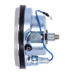 FL speedometer, 46-47 face, silver/black. 1:1 mph