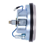 FL speedometer, 46-47 face, silver/black. 1:1 mph