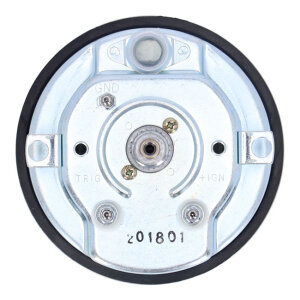 FL speedo/tachometer, 73-84 face, black. 1:1 kmh