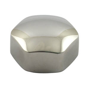 Stem nut, flat crown Acorn. Stainless