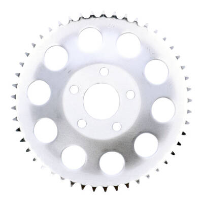 Rear sprocket, zinc. 49t