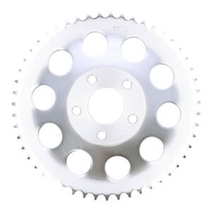 Rear sprocket, zinc. 51t