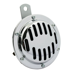 Custom disc horn. 101mm. high tone. Chrome