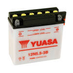 Yuasa, 12V lead-acid battery. 5.5Ah inkl. 7,50 Euro...