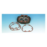 James, gasket transmission end cover. Paper/silicone