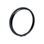 Bates style headlamp trim ring. 4-1/2". Satin black