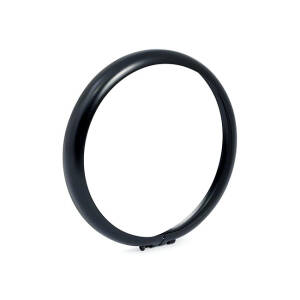 Late style spotlamp trim ring. 4.5". Satin black