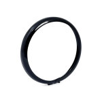 Late style spotlamp trim ring. 4.5". Gloss black