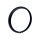 Headlamp trim ring. 5-3/4". Black wrinkle