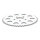 REAR SPROCKET, CHROME. 49T