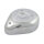 Teardrop air cleaner assembly. Polished aluminum