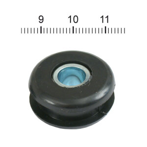 Grommet with spacer, gas tank