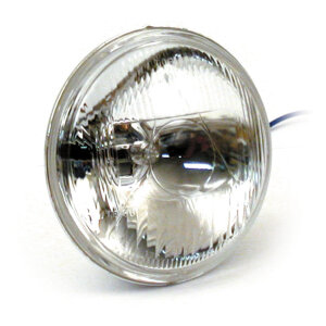 4-1/2" spotlamp unit. H3. high beam. Ribbed lens
