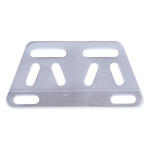 Aluminum universal head lamp bracket. Dual headlamp