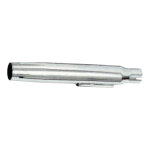 Paughco, Replacement muffler. Tapered. Chrome