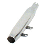 Paughco, Replacement muffler. Tapered. Chrome