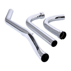 Paughco, Upswept head pipes. S-pipe - around oil tank