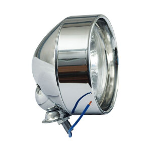 T-bone spotlamp. 3-1/2". Clear glass lens. frenched