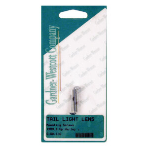 GW, taillight lens mount kit. Button head. Chrome