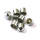 Cap kit, tappet block bolts. Chrome