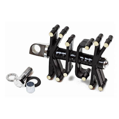 Paughco, Old STF brass kick pedal. Black