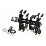 Paughco, Old STF brass kick pedal. Black