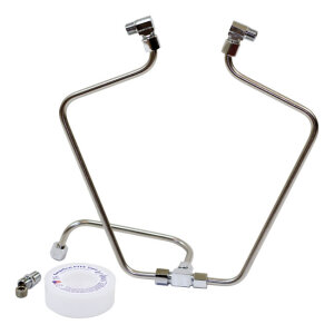 Paughco, Old STF dual rocker box oil lines. Stainless