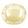 Paughco, derby cover. Plain. Polished brass