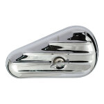 Paughco, early style tool box ribbed. Chrome