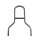 Sissybar upright 11", chrome