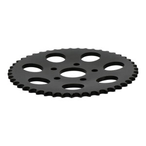 REAR SPROCKET, BLACK. 47T