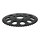 Rear sprocket, black. 46t