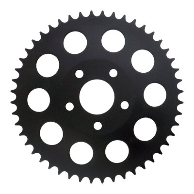 Rear sprocket, black. 48t
