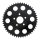 Rear sprocket, black. 49t