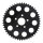 Rear sprocket, black. 49t