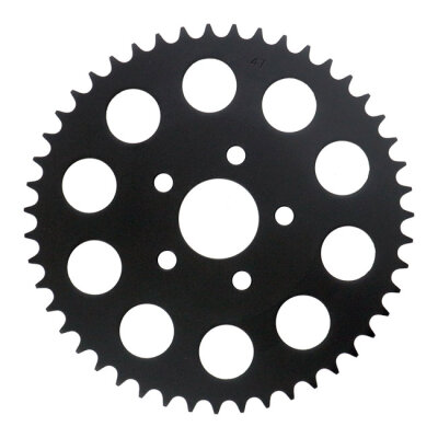 REAR SPROCKET, BLACK. 47T