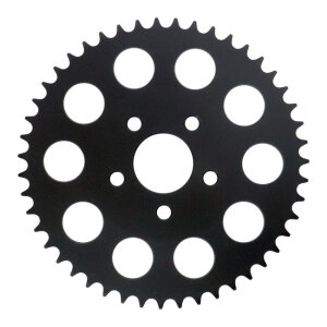 REAR SPROCKET, BLACK. 47T