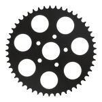 Chain conversion rear sprocket 49T. Black