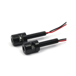 License plate light, LED. Black