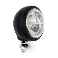 4-1/2" FL style LED spotlamp. Black