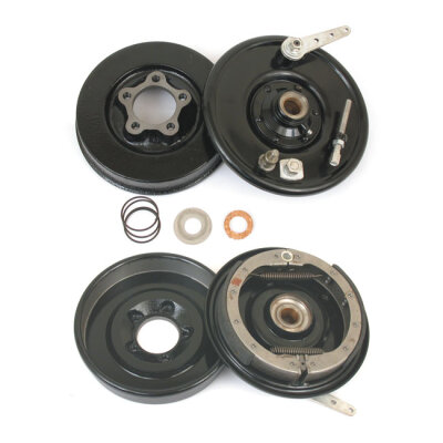 Front brake drum kit, black