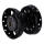 Custom Star hub, for OEM axle. Black with chrome star