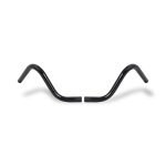 2-piece Buckhorn style handlebar 1" black