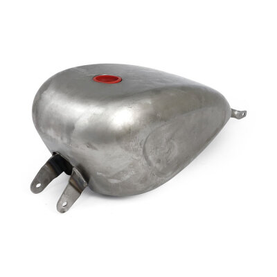 Gas tank, XL dished style. 3.3 gallon