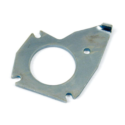 Retaining plate, transmission mainshaft bearing housing